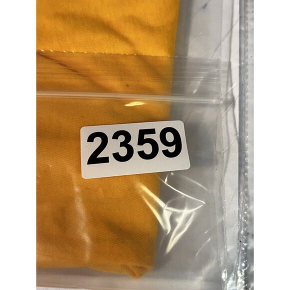 Guess Womens Los Angeles Muscle‎ Tee Womens Small Bling Yellow Graphic Retro - Picture 6 of 6